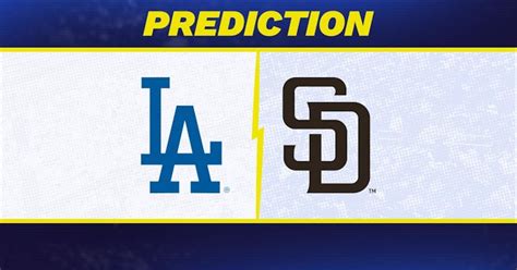 dodgers v padres prediction|Los Angeles Dodgers at San Diego Padres odds, picks and .